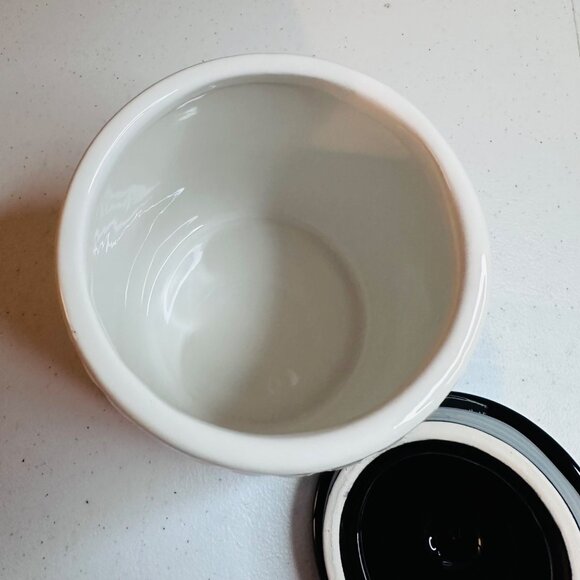 Small Bunny Kisses Springtime Easter Canister Easter Candy Dish Easter Container - Picture 11 of 13